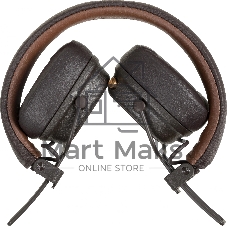 Беспроводные/проводные наушники Marshall Major IV коричневый, накладные, Bluetooth + проводной, беспроводная зарядка, до 80 ч