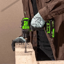 Дрель-шуруповерт Greenworks DD560 аккум. патрон:быстрозажимной (3708407CUA)