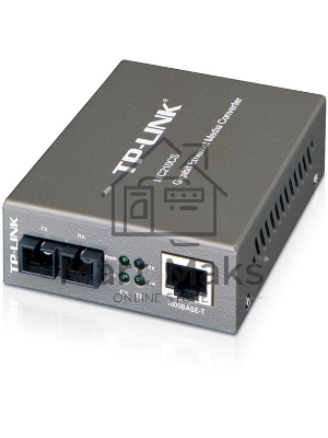 Сетевой коммутатор TP-Link SMB MC210CS Медиаконвертер 1/1000M RJ45 port (Auto MDI/MDIX), Full-duplex, up to 15Km