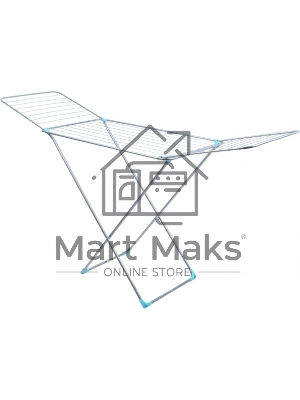 Сушилка для белья НИКА СБ2/С серебро, напольная,складная 20м