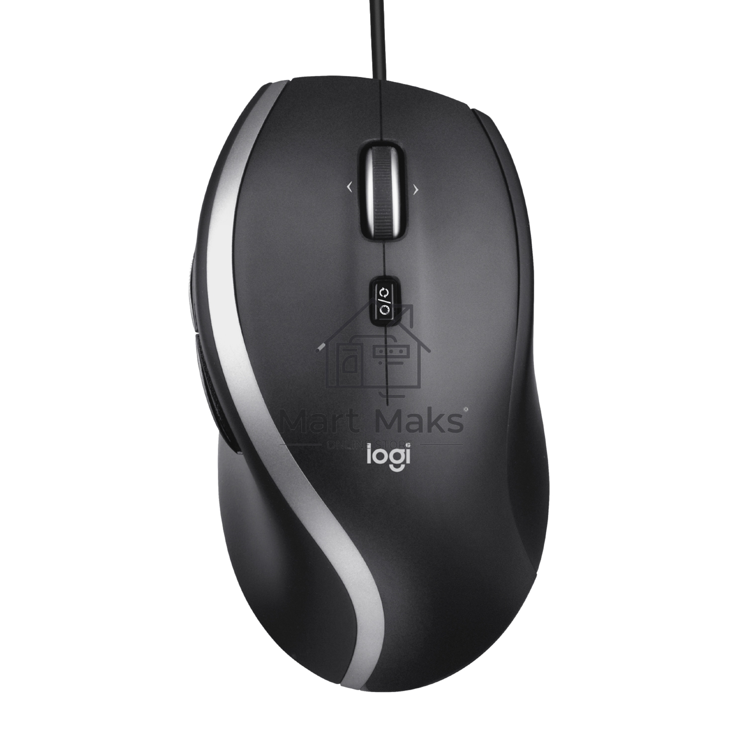 Мышь проводная Logitech M500S черный, 4000 dpi, USB, кнопки - 7