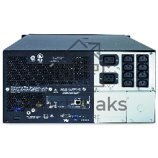 Источник бесперебойного питания APC Smart-UPS SUA5000RMI5U / 5000ВА / 4000Вт / 2 х IEC 320 C19 (компьютерная), 8 х IEC 320 C13 (компьютерная)