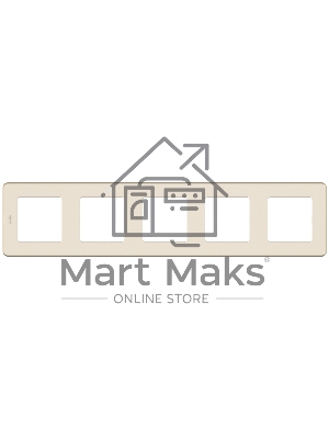 Рамка 5 постов слоновая кость Inspiria