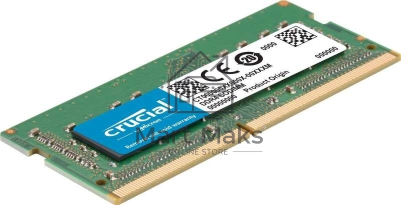 Оперативная память Crucial, DDR4, 8GB (1x8GB), 3200MHz, CL22 SO-DIMM