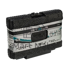 Набор бит Matrix, адаптер для бит, сталь S2, 18 предм., в пласт. боксе
