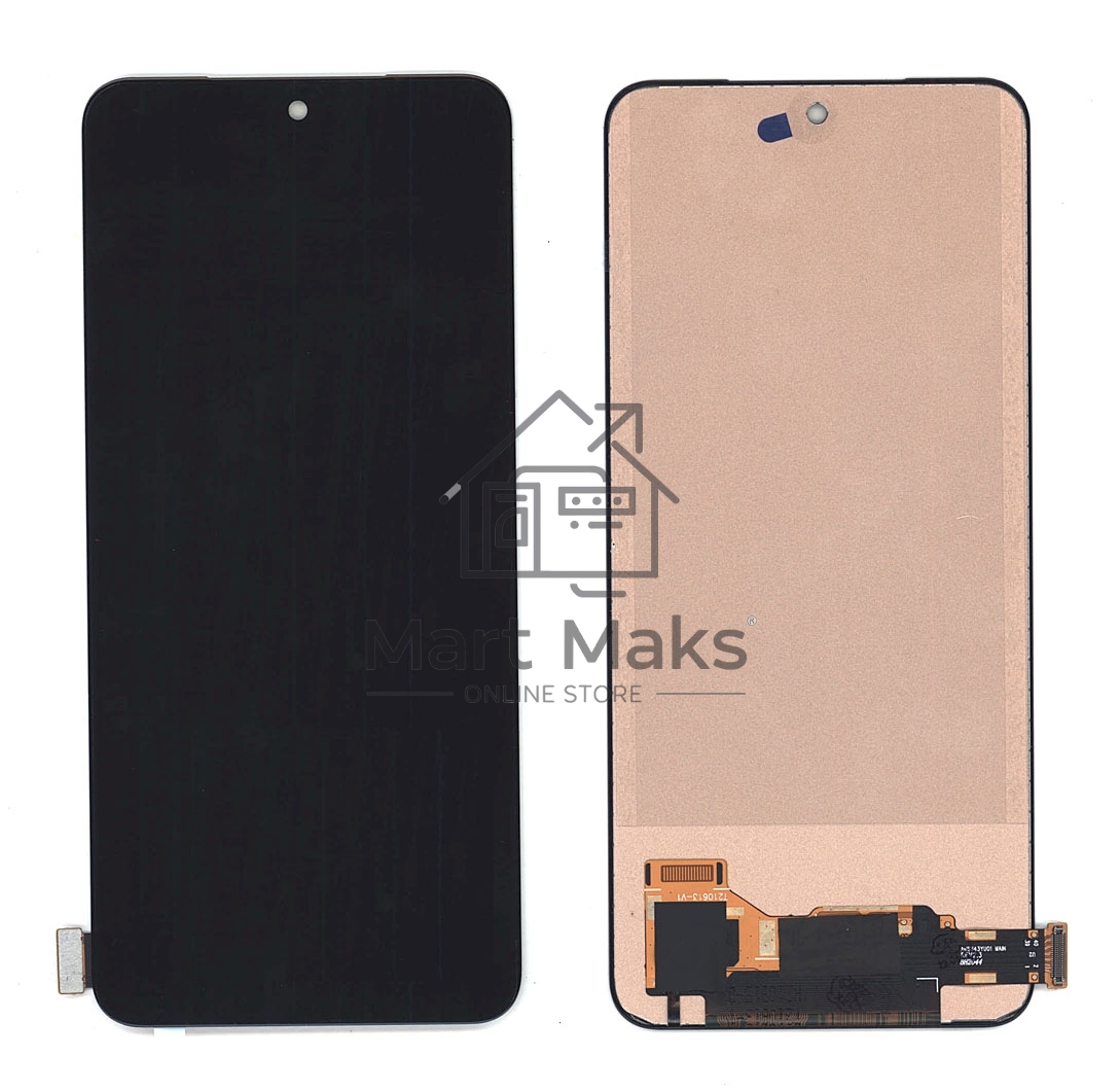 Дисплей для Xiaomi Redmi Note 10, Redmi Note 10S, Poco M5s (TFT) черный