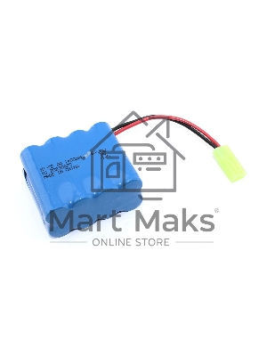 Аккумулятор Ni-Cd 9.6V 1400 mAh AA Row разъем Tamiya (4+4)