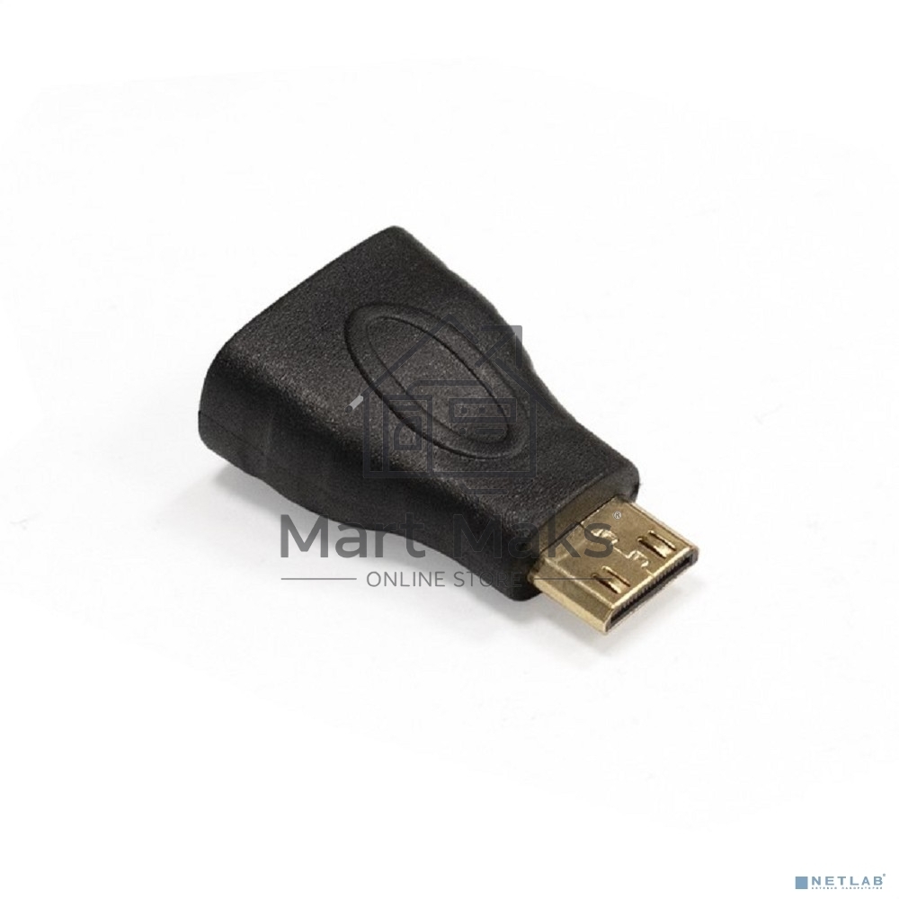 Переходник Exegate EX284924RUS HDMI-miniHDMI EX-HDMI-FMC (19F/19M, позолоченные контакты)