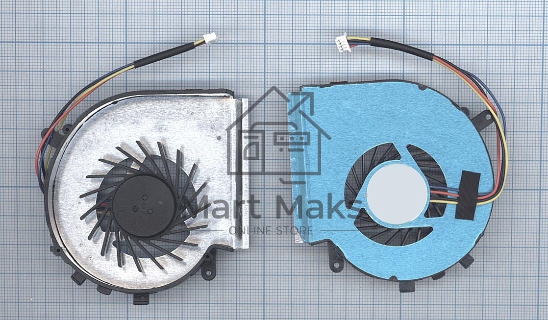 Вентилятор (кулер) для ноутбука MSI GE62VR GE72VR GP62MVR GP62VR GP72VR (CPU) 4-pin