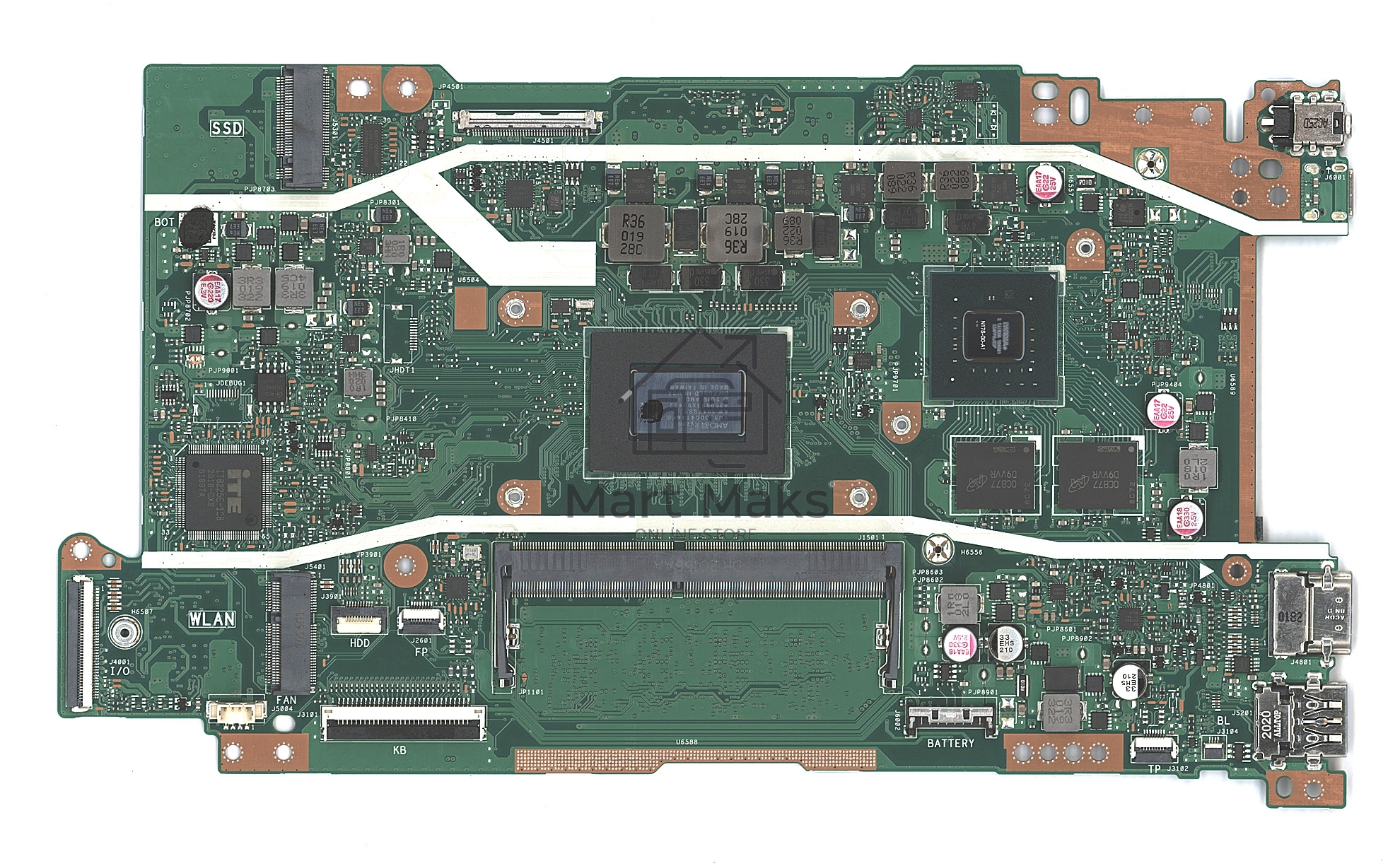 Материнская плата для Asus X409DJ 8G/R5-3500U