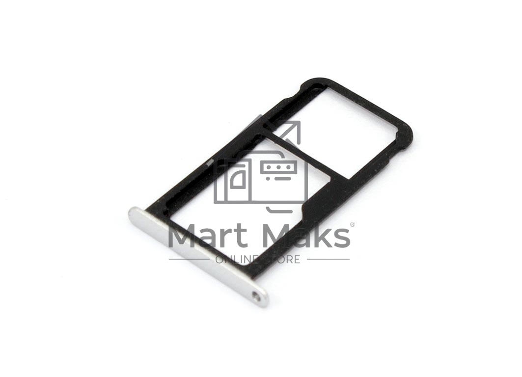 Лоток для SIM-карты Huawei P9 Lite 2017 серебристый