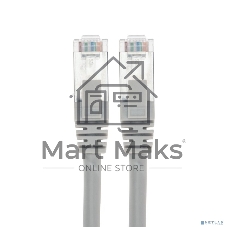 Патч-корд F/UTP Rexant cat.6, RJ45-RJ45, экранированный, 26AWG, LSZH, серый, 1.5 м