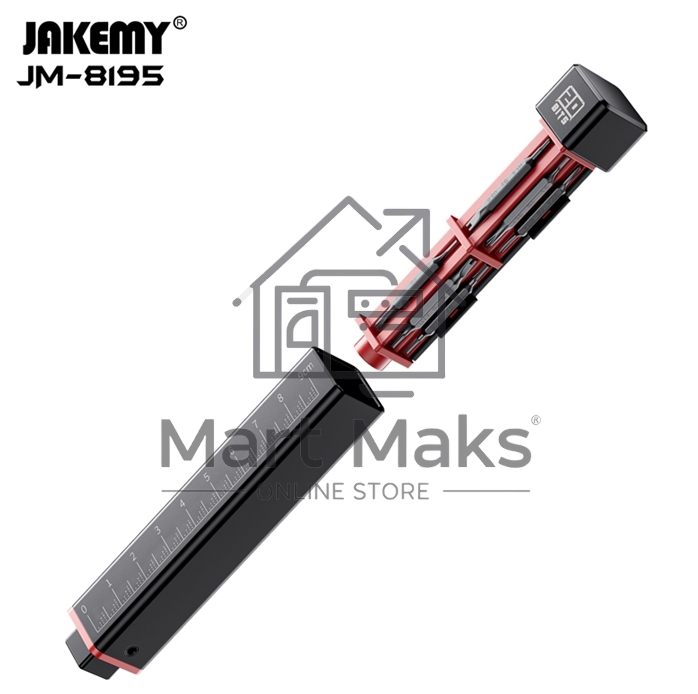Компактная Отвертка со сменными насадками Jakemy JM-8195 20 в 1