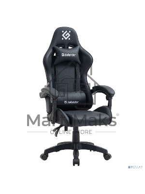 Кресло игровое Defender Dayto черный, класс 3, металл, PU
