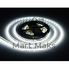 Светодиодная лента GS1103 2835 120Led/ 9.6W m/ 12V IP20 6500K/ 5000*8*1.2mm (2 конт.)