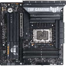 Материнская плата ASUS TUF GAMING B860M-PLUS, LGA1851, Intel B860, 4xDDR5, 4xSATA, 3xM.2, 1xPCIe 5.0 x16, DisplayPort, HDMI, USB Type-C, 1x2.5Gb LAN, 5x3.5 мм, 7.1, microATX