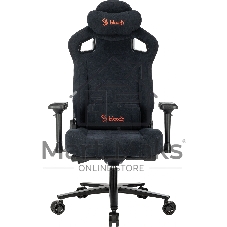Кресло игровое A4Tech Bloody GC-660 черный Formula 999 искусственная замша с подголов. крестов. металл