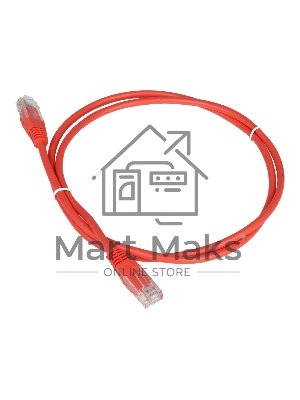 Патч-корд Lanmaster TWT UTP кат.5e, с заливными колпачками, 0.3 м, оранжевый