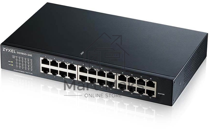 Коммутатор Zyxel GS1900-24E-EU0103F 24G управляемый