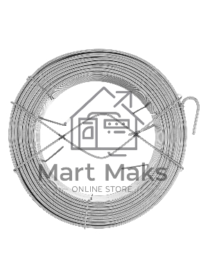 Проволока стальная, оцинкованная 2,0 мм, длина 50 м Сибртех