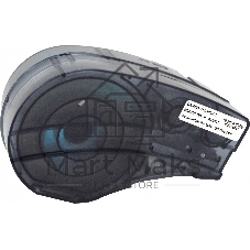 Картридж ленточный Cactus CS-M21-750595WT черный шрифт, белый фон (19.1 мм, 6.4 м) для Brady BMP21-PLUS, BMP21-LAB