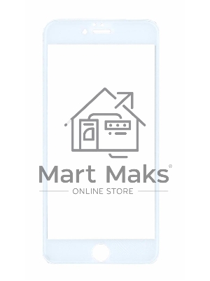 Защитное стекло 4D для Apple iPhone 6/6S Plus белый