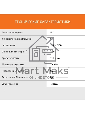 Телевизор SunWind 65