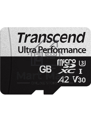 Флеш карта Transcend 64Gb UHS-I U3 microSD w/ adapter A2 Ultra Performance R/W:160/125 MB/s