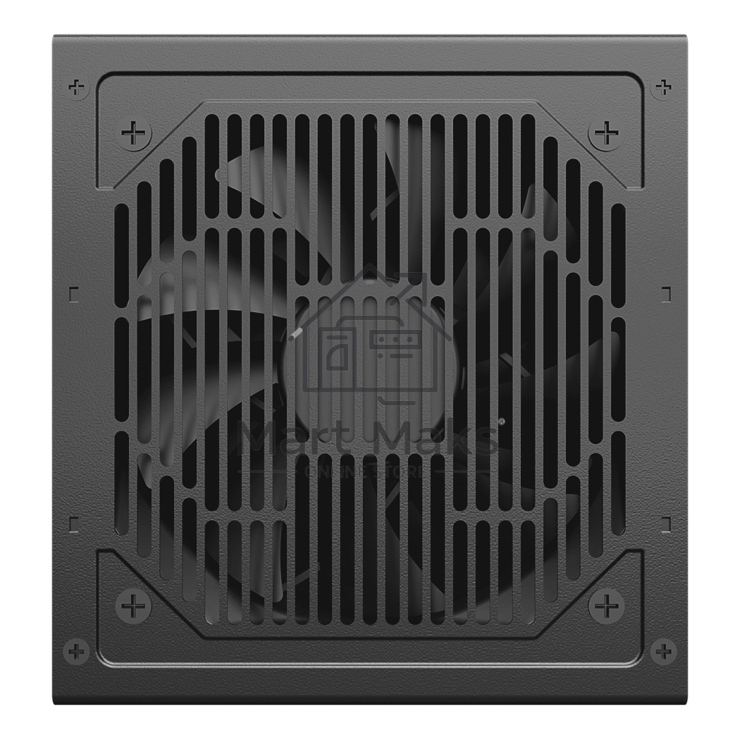 Блок питания PCCOOLER, 750W 80+ White (ATX, ATX 2.4, Non-modular, 1x24(20+4)pin 550mm, 1xCPU*2 8(4+4)pin 610+150mm, 3xPCIe 8(6+2)pin 510mm, 2xSATA*3+MOLEX4pin*1 450+150+150+150mm, Active, 120x120mm, 140x150x86mm, APFC, OVP, SCP, OPP (140-160%, 2ms delay))