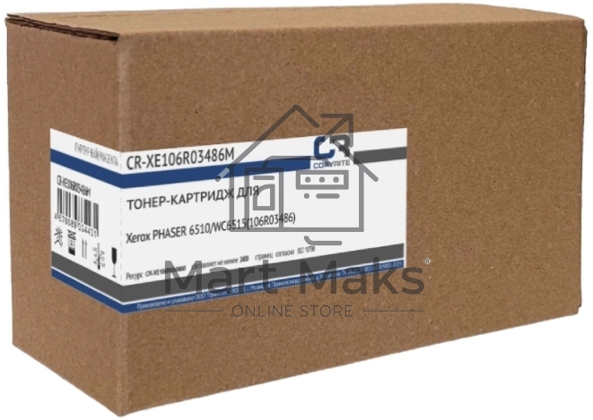 Картридж лазерный CopyRite CR-XE106R03486M 106R03486 пурпурный (2400стр.) для Xerox Phaser 6510/WC6515