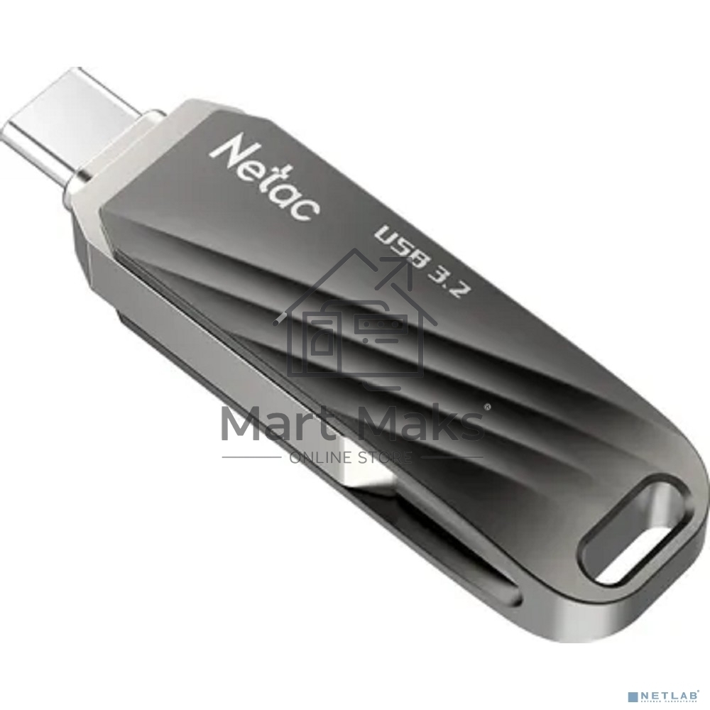 Флешка USB R/W Netac US11 32GB USB3.0+TypeC Dual Flash Drive