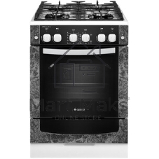 Плита газовая Gefest ПГ 6500-02 0313 черный, конфорок 4 шт, духовка 52 л, 60 см x 85 см x 60 см