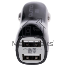 Сетевое зарядное устройство Qumo Energy (Charger 001), 1 USB, 1A, черный