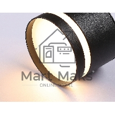 Светильник Ambrella light TN6572 BK черный IP44 GX53 max 15W D82*65