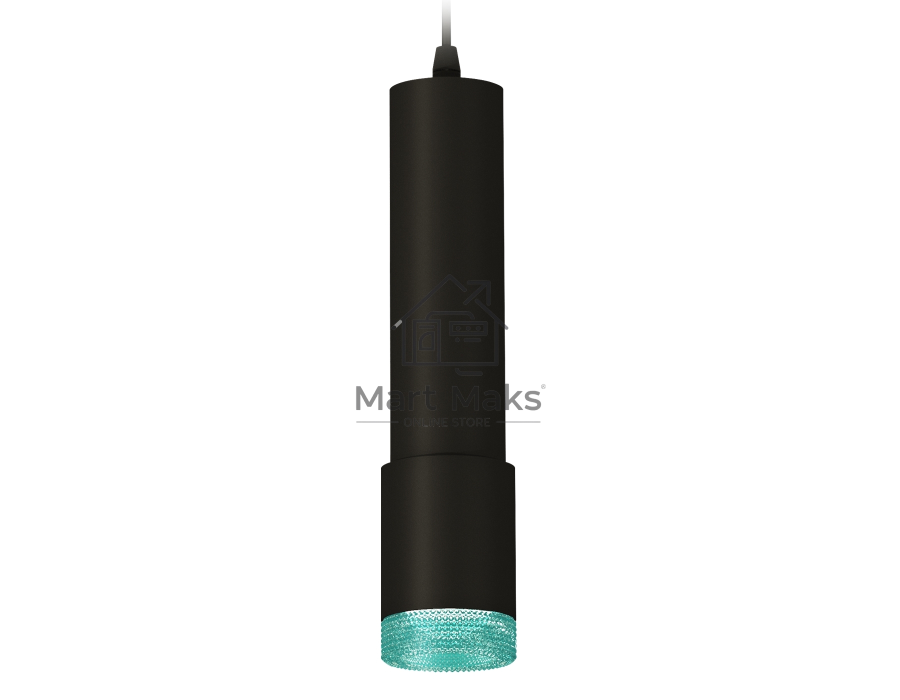 Светильник Ambrella Light XP7422004 SBK/BL черный песок/голубой MR16 GU5.3 (A2302, C6356, A2030, C7422, N7194)