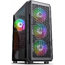 Компьютерный корпус Accord 3338 черный без БП ATX 1xUSB2.0 1xUSB3.0 1xUSB3.1 audio bott PSU