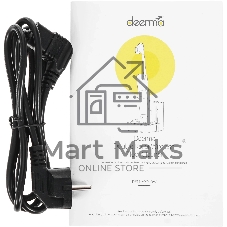 Пылесос вертикальный Deerma DEM-VX910W белый/черный, питание от аккумулятора, 230 Вт, уборка влажная/сухая, пылесборник 0.7 л, работа от АКБ max - 45 мин