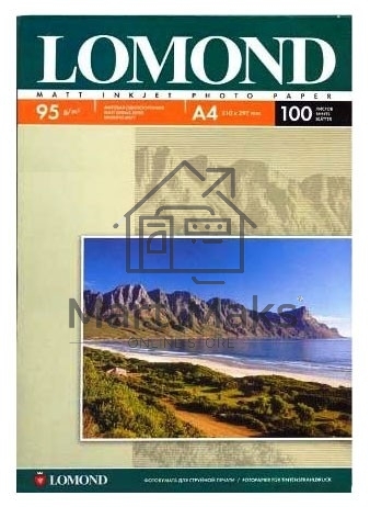 Бумага Lomond 0102125 A4/95/100л. матовая для струйной печати до 2880dpi
