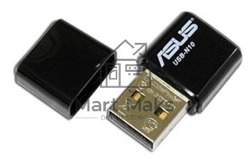 Сетевой адаптер ASUS USB-N10 Nano WI-FI 802.11n, 150 Mbps USB Adapter ; 90IG05E0-MO0R00