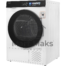 Сушильная машина Weissgauff WD 999 Heat Pump Full Touch белый/черный, 10 кг, сушка - тепловой насос, программ - 16, 60 x 85 x 62 см
