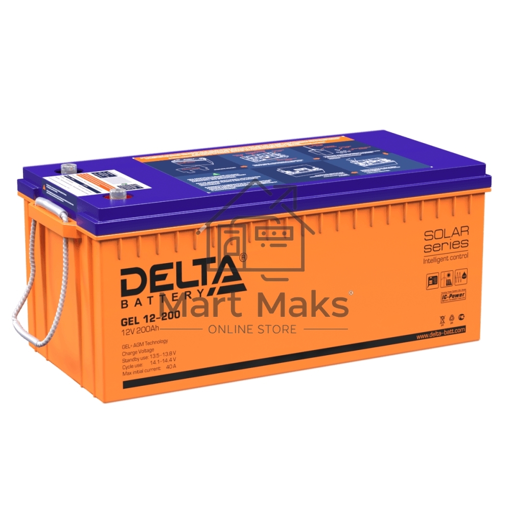 Батарея для ИБП Delta GEL 12-200 12В 200Ач