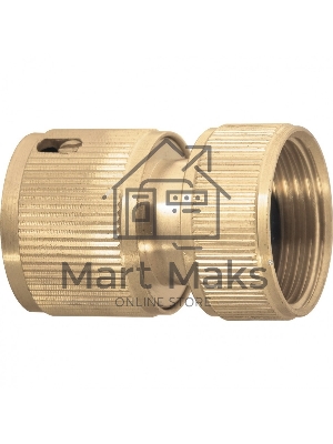 Соединитель латунный быстросъемный, внутренняя резьба 1/2
