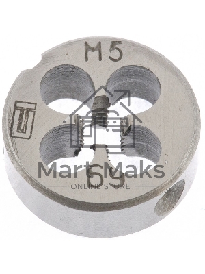 Плашка М5 х 0,5 мм Сибртех