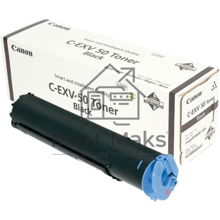Картридж лазерный Canon C-EXV 50 Toner Black (9436B002), черный, 17600 стр при 6% (689g*1), для IR1435/1435i/1435iF