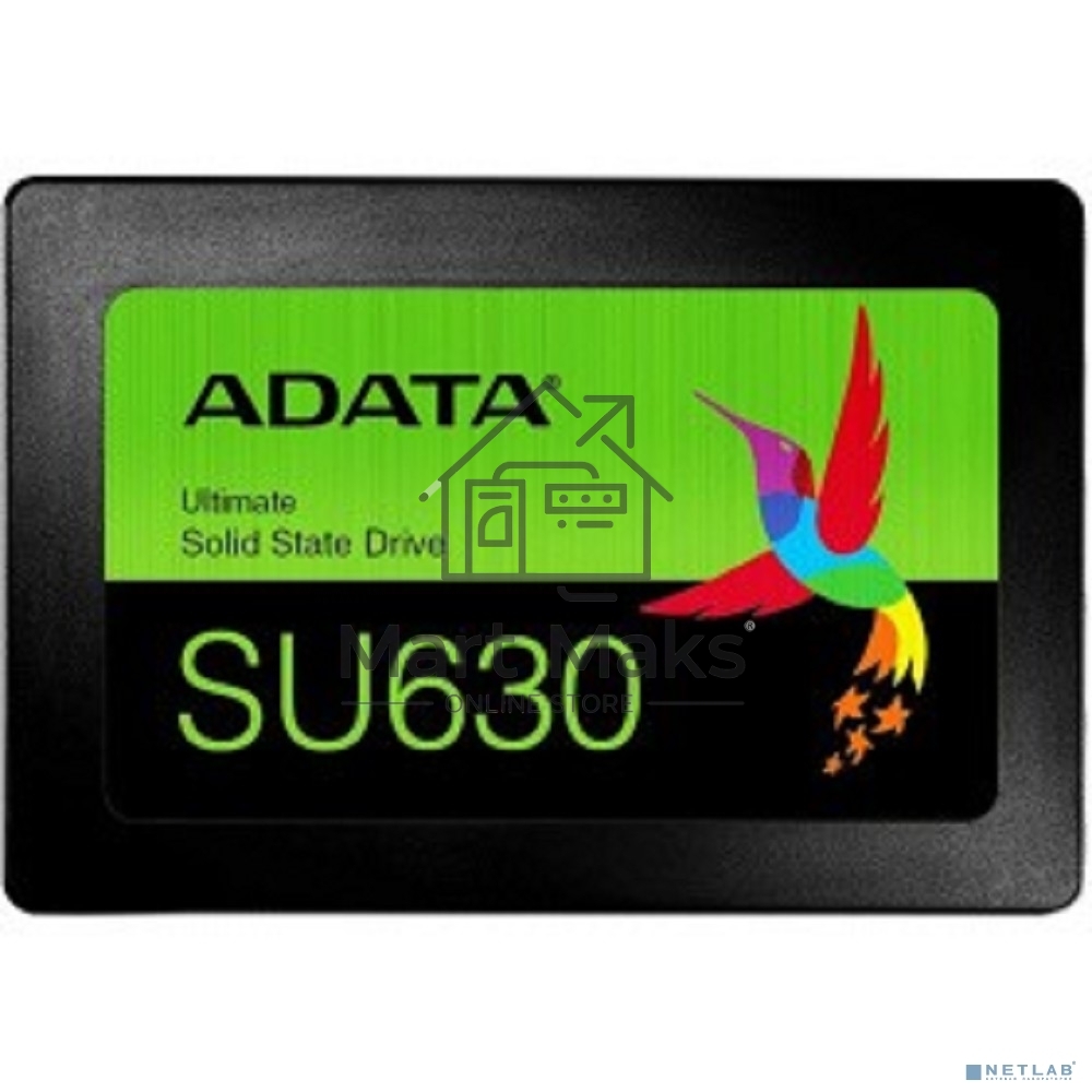 Накопитель SSD ADATA SU630, 960Gb, SATA III, 2.5