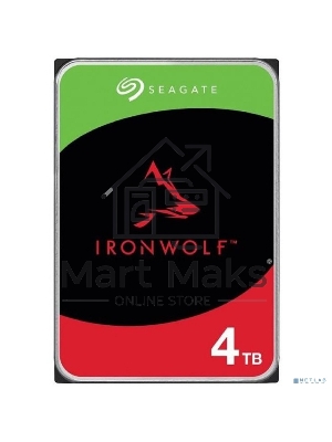 Жесткий диск Seagate 4Tb Ironwolf (ST4000VN006) SATA 6.0Gb/s, 5400 rpm, 256mb buffer, 3.5