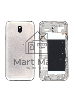 Задняя крышка для Samsung Galaxy J7 (2017) SM-J730F золотая