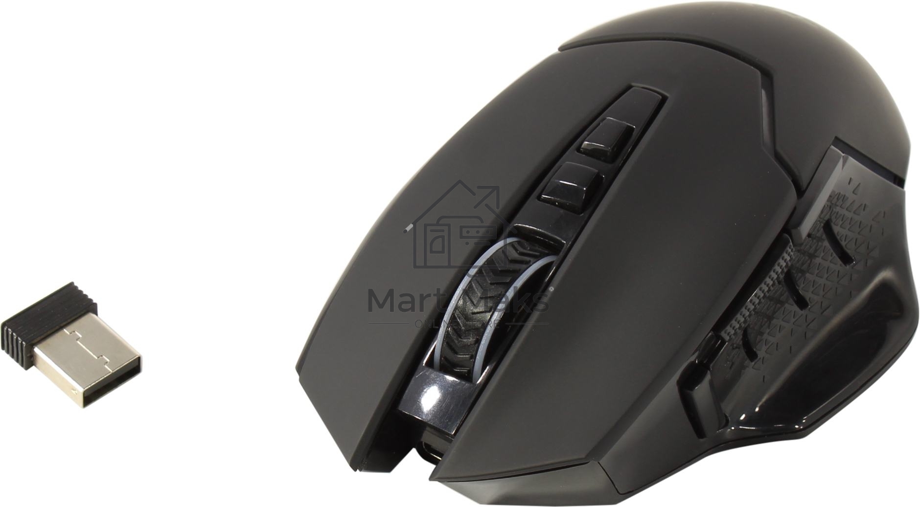 Мышь беспроводная Redragon Mirage Pro черный, 8000 dpi, радиоканал, USB, кнопки - 9