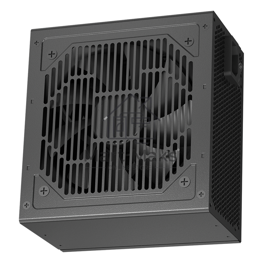 Блок питания PCCOOLER, 750W 80+ White (ATX, ATX 2.4, Non-modular, 1x24(20+4)pin 550mm, 1xCPU*2 8(4+4)pin 610+150mm, 3xPCIe 8(6+2)pin 510mm, 2xSATA*3+MOLEX4pin*1 450+150+150+150mm, Active, 120x120mm, 140x150x86mm, APFC, OVP, SCP, OPP (140-160%, 2ms delay))