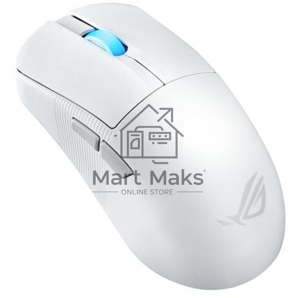Мышь беспроводная ASUS ROG Harpe Ace Mini белый, 42000 dpi, радиоканал, Bluetooth, USB, кнопки - 5